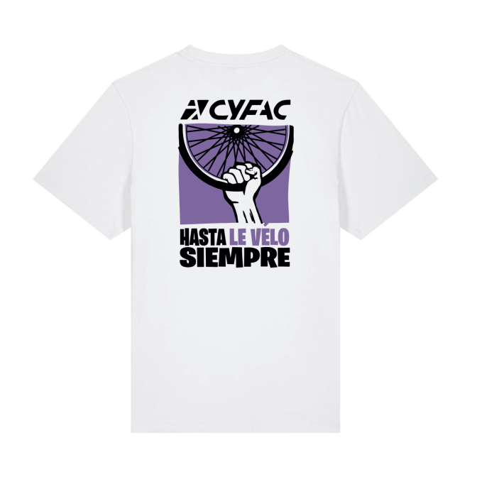 TEE-SHIRT CYFAC - HASTA LE VELO SIEMPRE